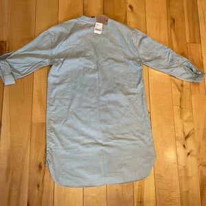 Roots Lorelei Chambray Dress, Size Large, Light and Roomy!